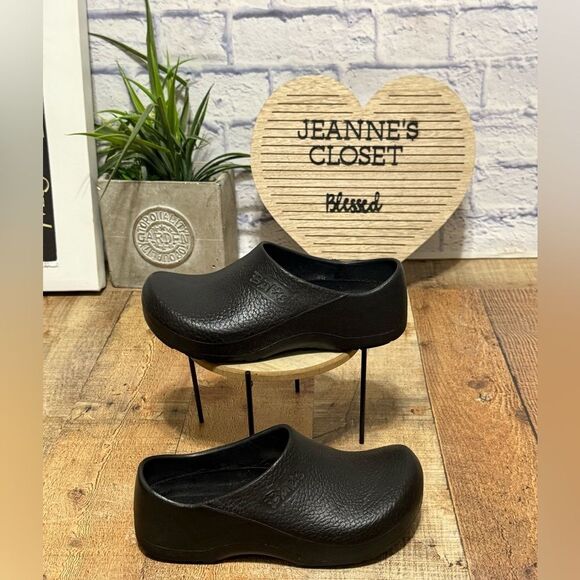 Birkenstock Clogs Profi-Birki Black US L 6 - Picture 2 of 11